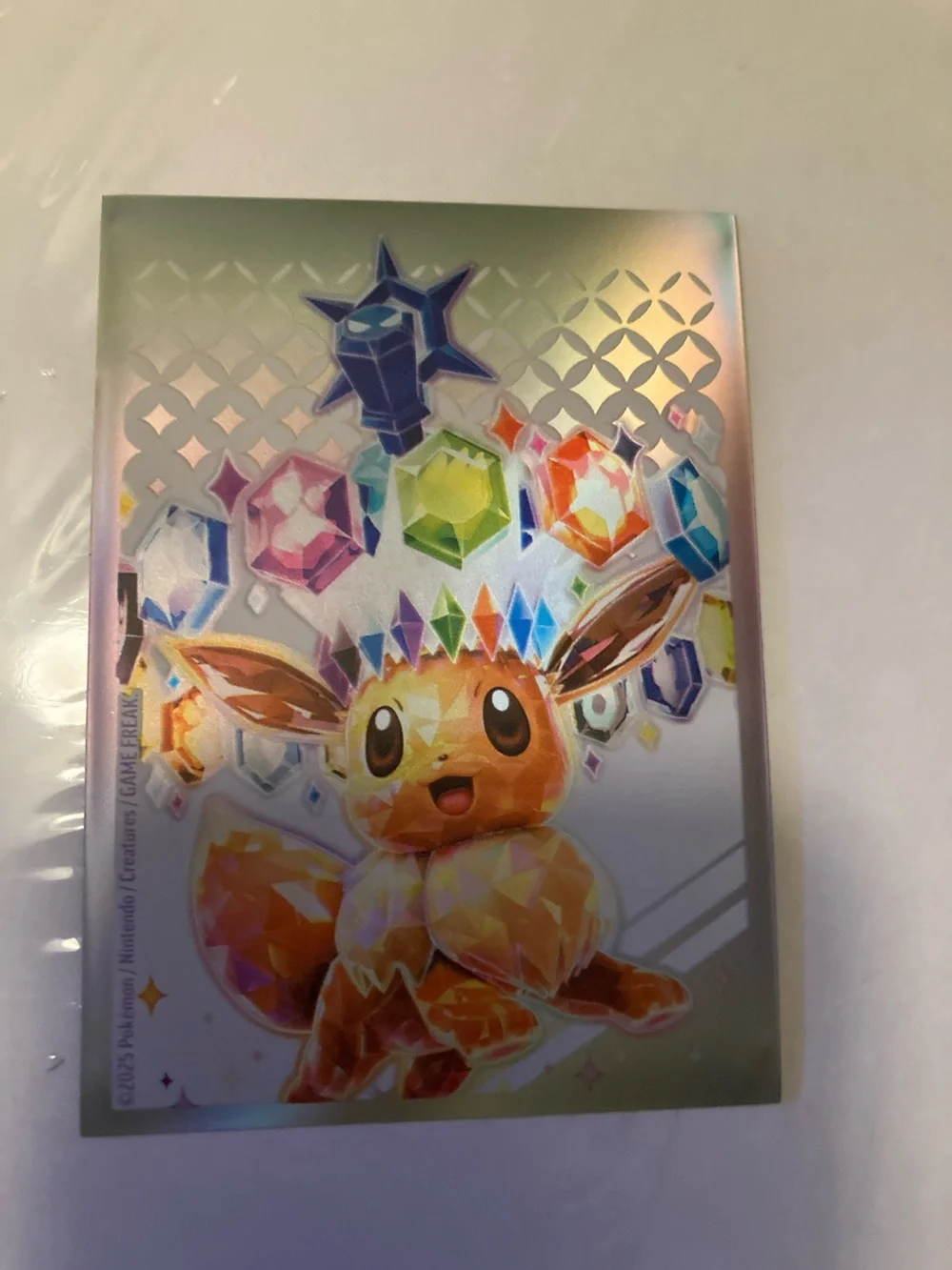 POKEBALL Pokemon Spritzee Pink Purple Holo Trading Card